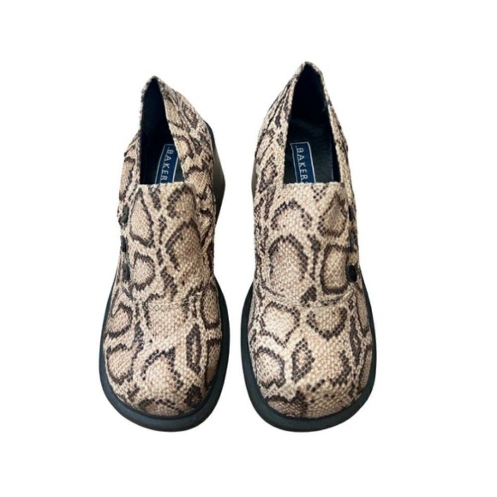 Bakers Pilgrim Animal Print Clogs